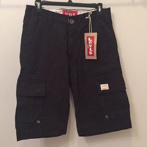 Levi’s cargo shorts black size 30